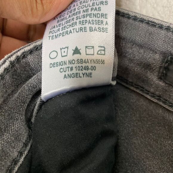 Joe's Skinny Jegging Women's Gray Jeans Cotton Blend Size 24 - Picture 8 of 8